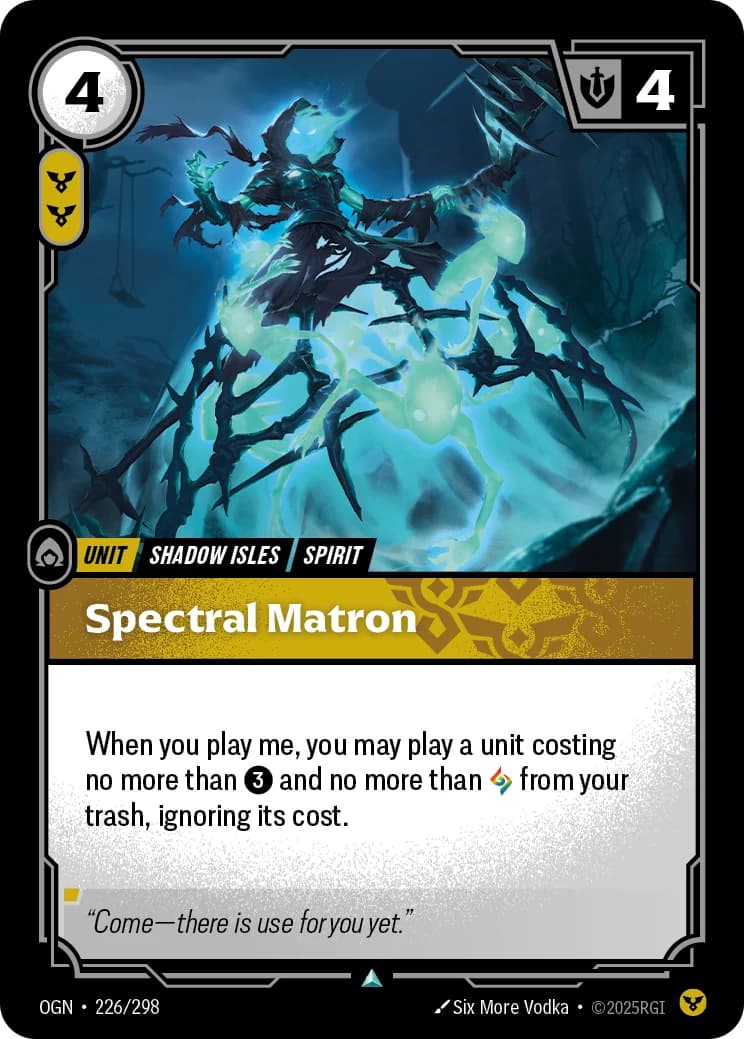 Spectral Matron