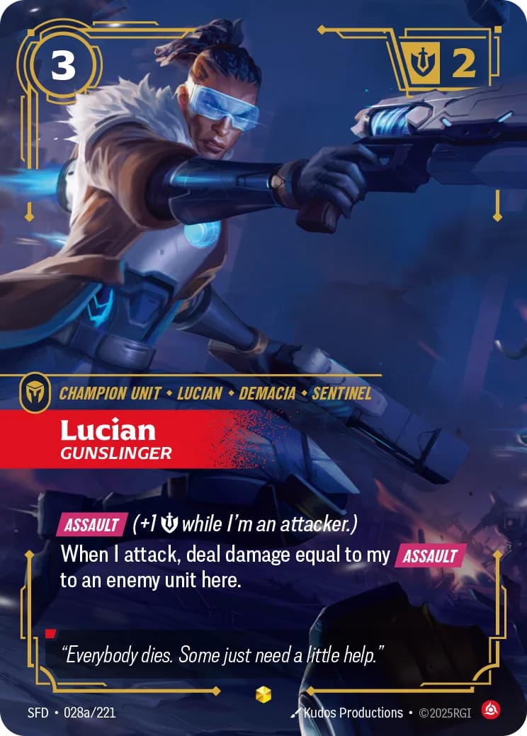 Lucian, Gunslinger