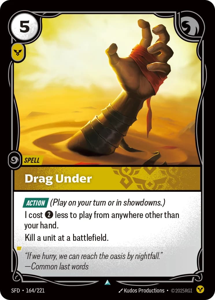 Drag Under