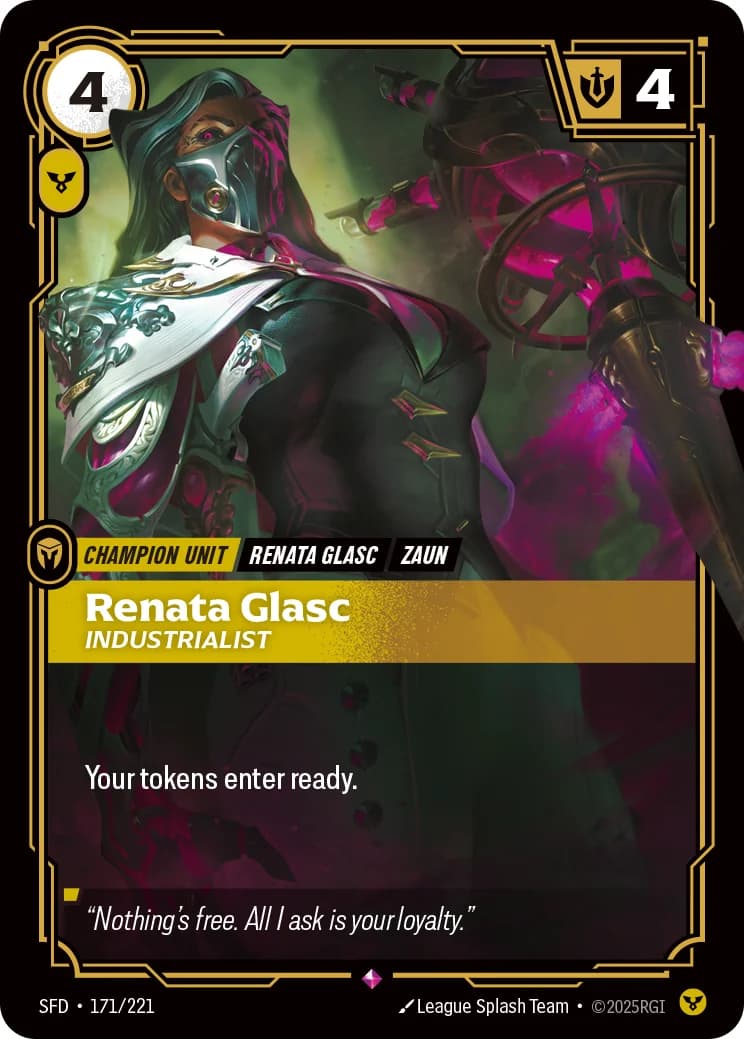 Renata Glasc, Industrialist