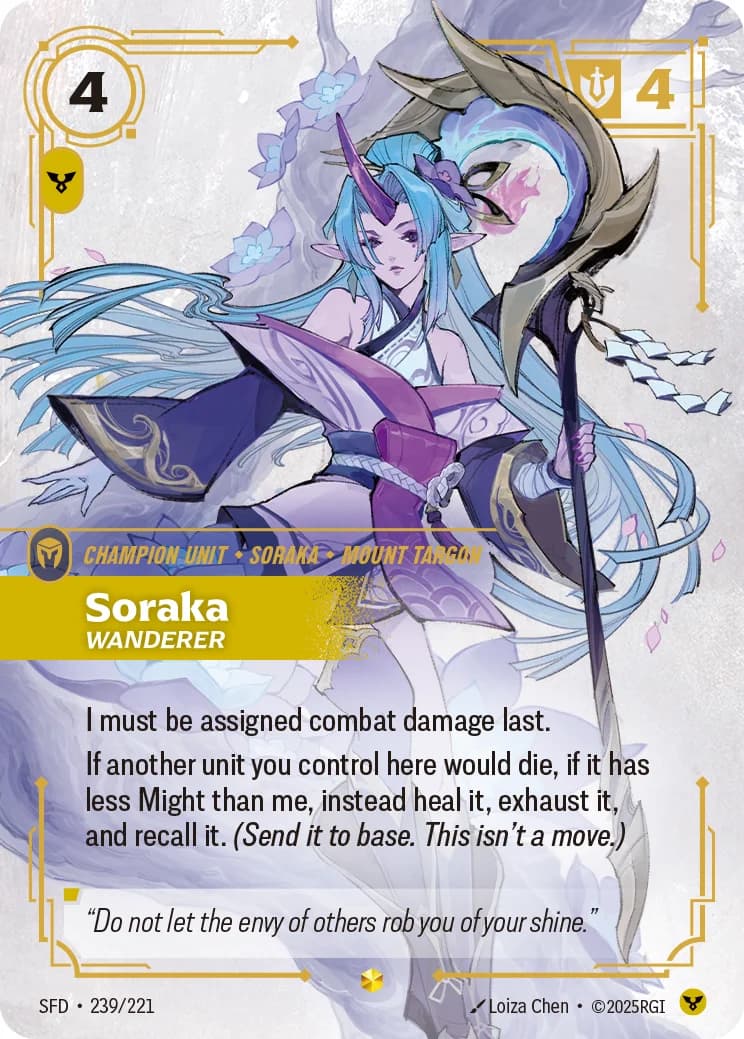Soraka, Wanderer