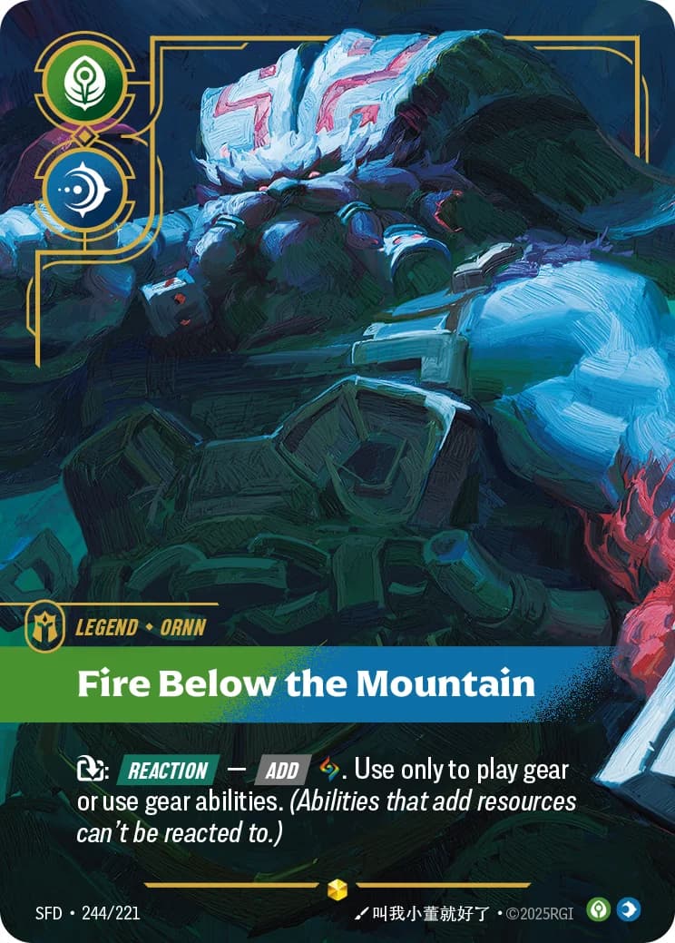 Fire Below the Mountain