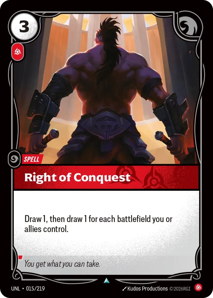 Right of Conquest