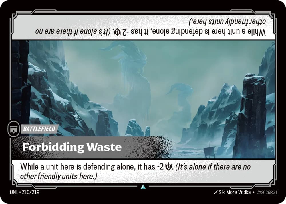 Forbidding Waste