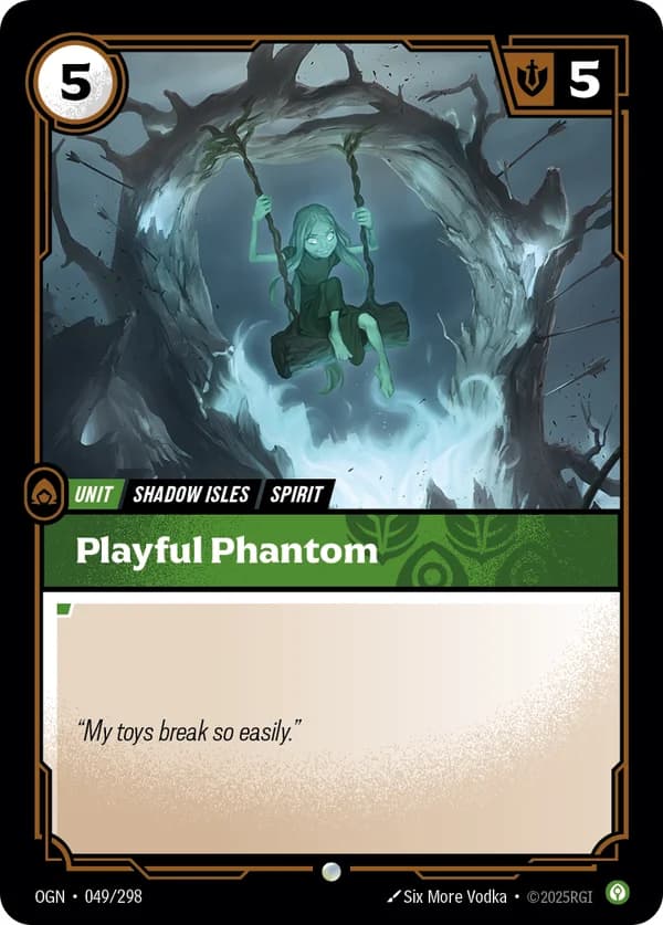 Playful Phantom