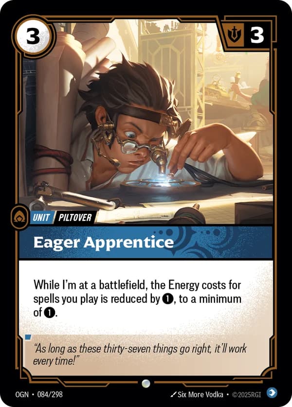 Eager Apprentice